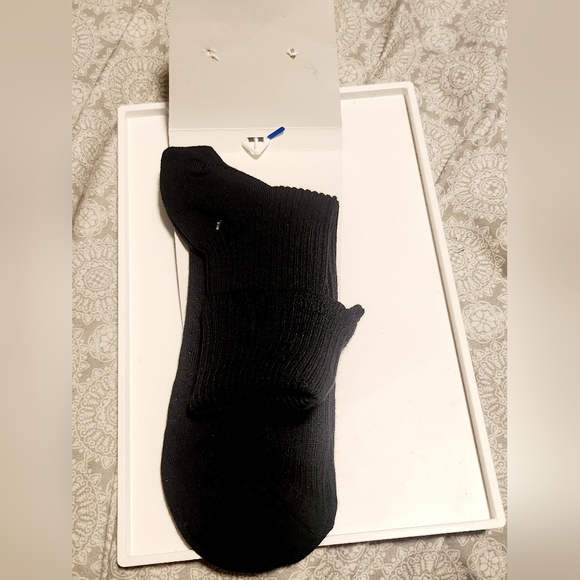 NWT 》3×《MED PEDS TURN CUFF BLACK SOCKS FOR DIABETICS! - Picture 2 of 4